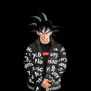 Drip Goku desktop wallpaper