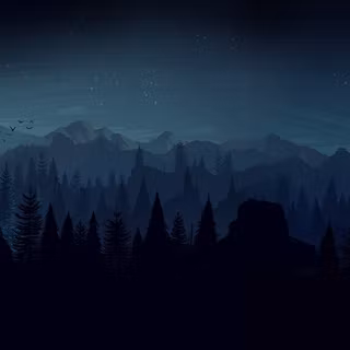 Minimalist dark blue wallpaper