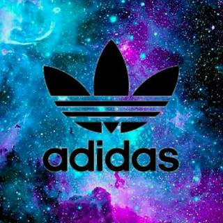 Adidas blue wallpaper