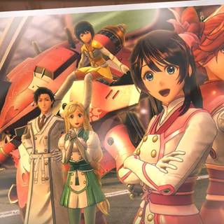 Sakura PS4 aesthetic wallpaper