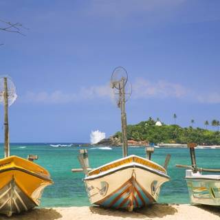 Aesthetic boat summer wallpaper