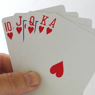 Royal Flush wallpaper