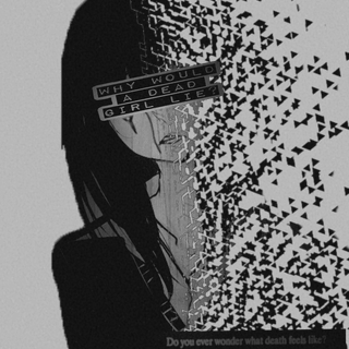 Grunge dark anime aesthetic PS4 wallpaper