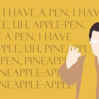 Pen Pineapple Apple Pen wallpaper