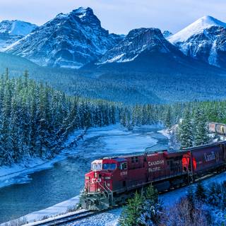 Canada winter wallpaper