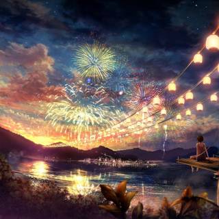 Summer festival wallpaper