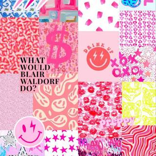 Summer preppy wallpaper