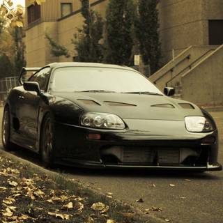 Toyota Supra MK4 phone wallpaper