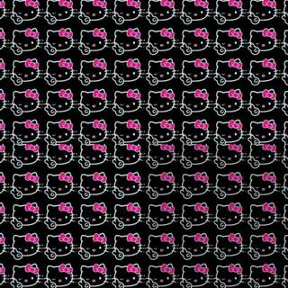 Black Hello Kitty computer wallpaper