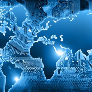 Tech World logo wallpaper