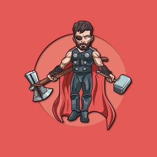 Thor anime wallpaper