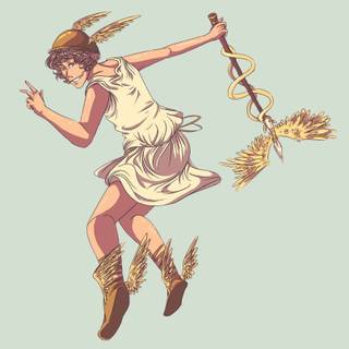 Hermes god wallpaper