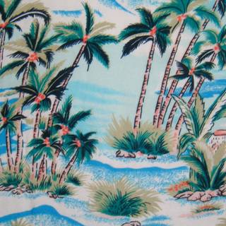 Hawaiian style wallpaper