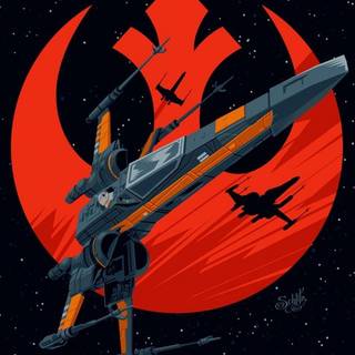 X-Wing mobile wallpaper