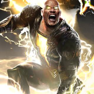 Black Adam 4k mobile wallpaper