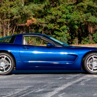 2002 c5 coupe Corvette electron blue wallpaper