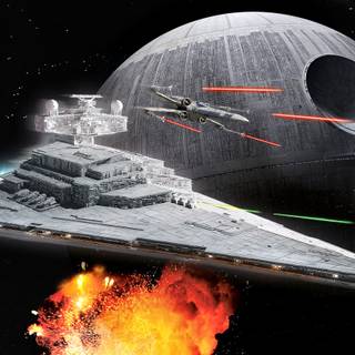 Star Wars A New Hope X-Wings wallpaper