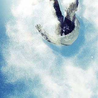 Snowboard phone wallpaper