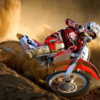 Dirt bike summer wallpaper
