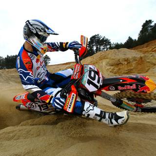 Dirt bike summer wallpaper