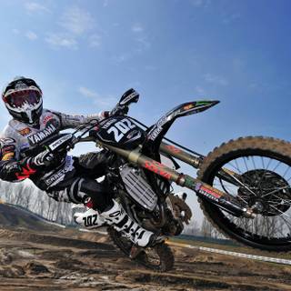 Dirt bike summer wallpaper