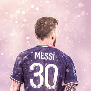 Messi 2022 portrait wallpaper