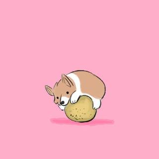 Cute cartoon phone wallpaper