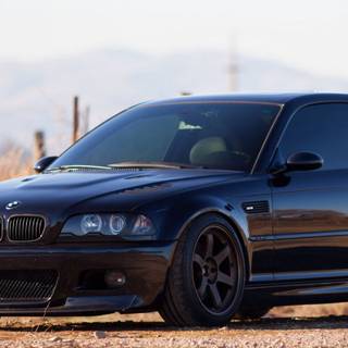 BMW E46 Coupe iPhone wallpaper