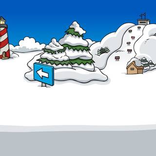 Club Penguin HD desktop wallpaper