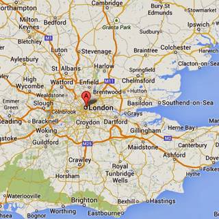 United Kingdom map wallpaper