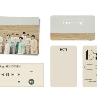 Seventeen aesthetic desktop wallpaper