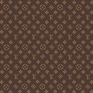 Louis V pattern desktop wallpaper