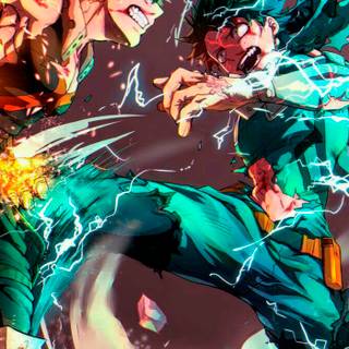 My Hero Academia fan art wallpaper