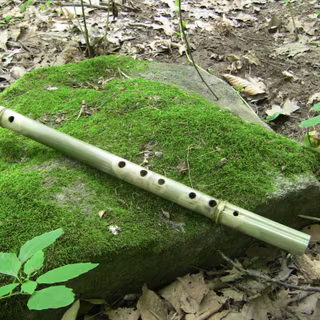 Bamboo flute wallpaper
