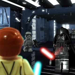 Lego Darth Vader wallpaper