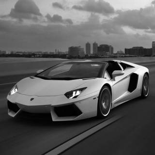 White car iPhone wallpaper