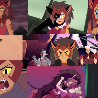 Catra and Adora desktop wallpaper