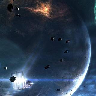 Android planet wallpaper