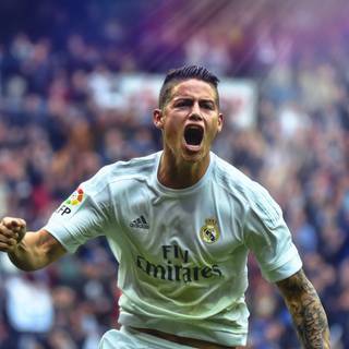 James Rodriguez Real Madrid wallpaper