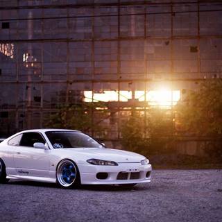White JDM wallpaper