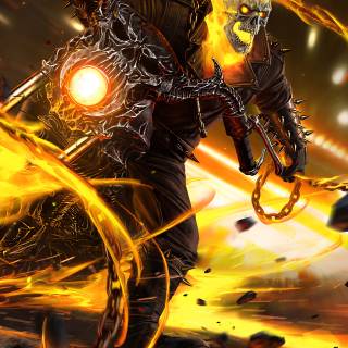 Ghost Rider phone wallpaper