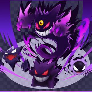 Shiny Gengar wallpaper
