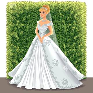 Disney princess wedding wallpaper