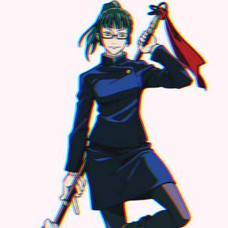 Maki Jujutsu wallpaper