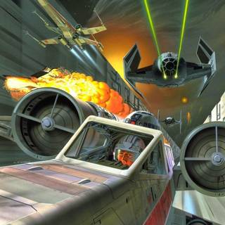 Star Wars Battle of Yavin wallpaper