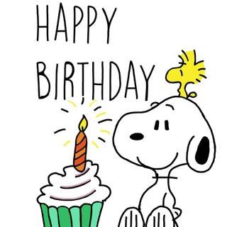 Snoopy Birthday wallpaper