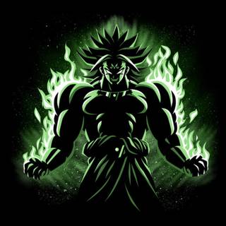 4k Broly iPhone wallpaper