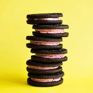 Aesthetic cookies wallpaper