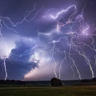 Thunder lightning wallpaper