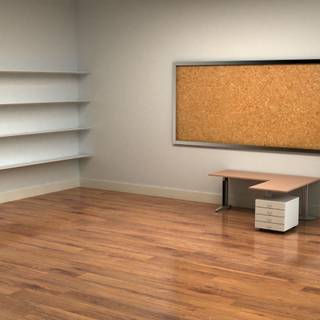 Desktop shelf wallpaper